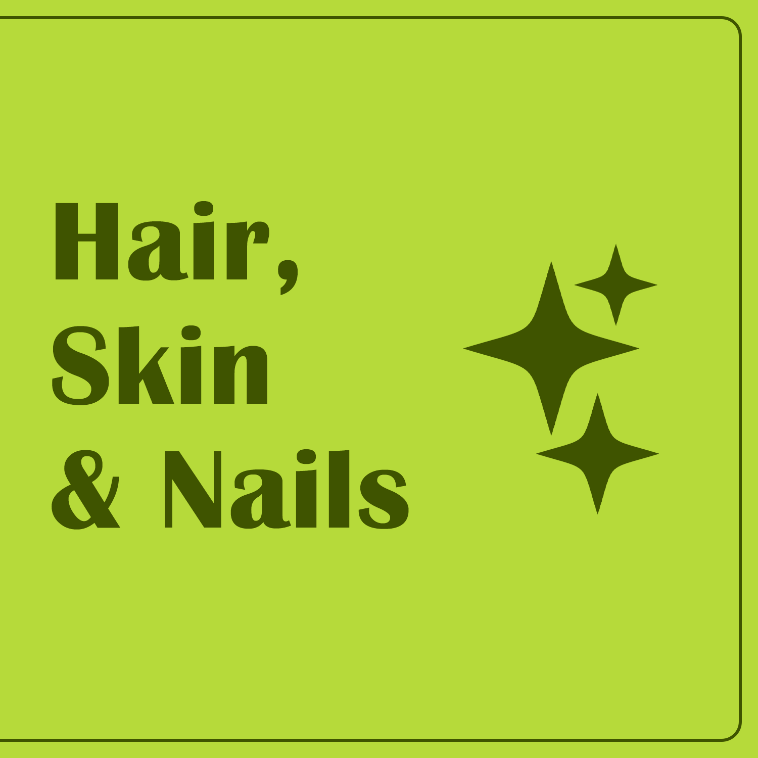 Hair, Skin & Nail Gummies [3 in 1 Gummies]