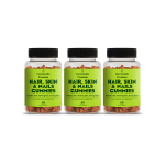 Hair, Skin & Nail Gummies [3 in 1 Gummies]