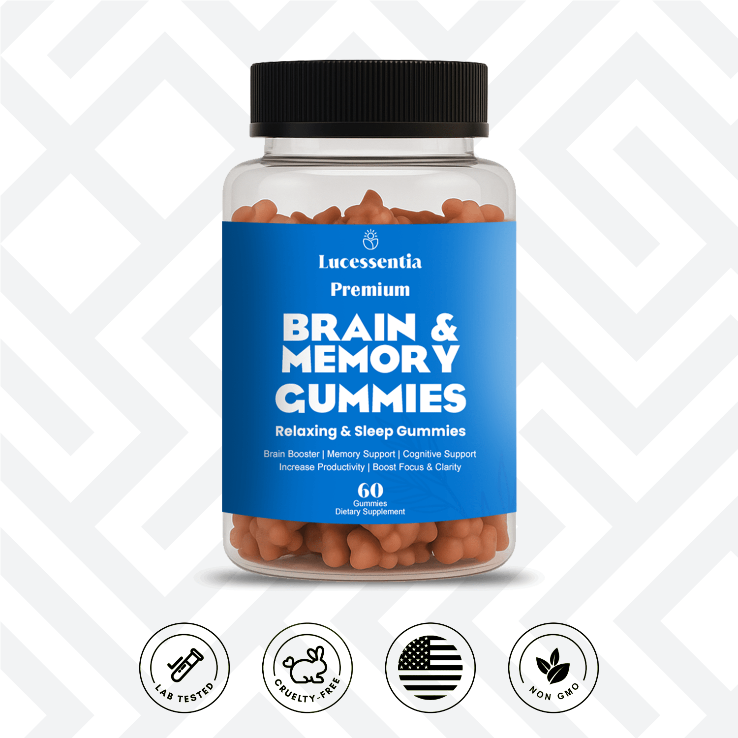 Brain & Memory Booster Gummies