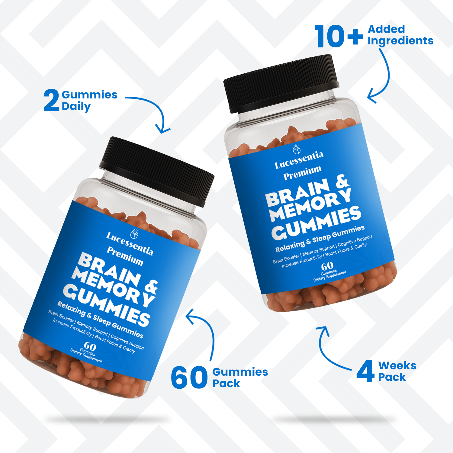 Brain & Memory Booster Gummies