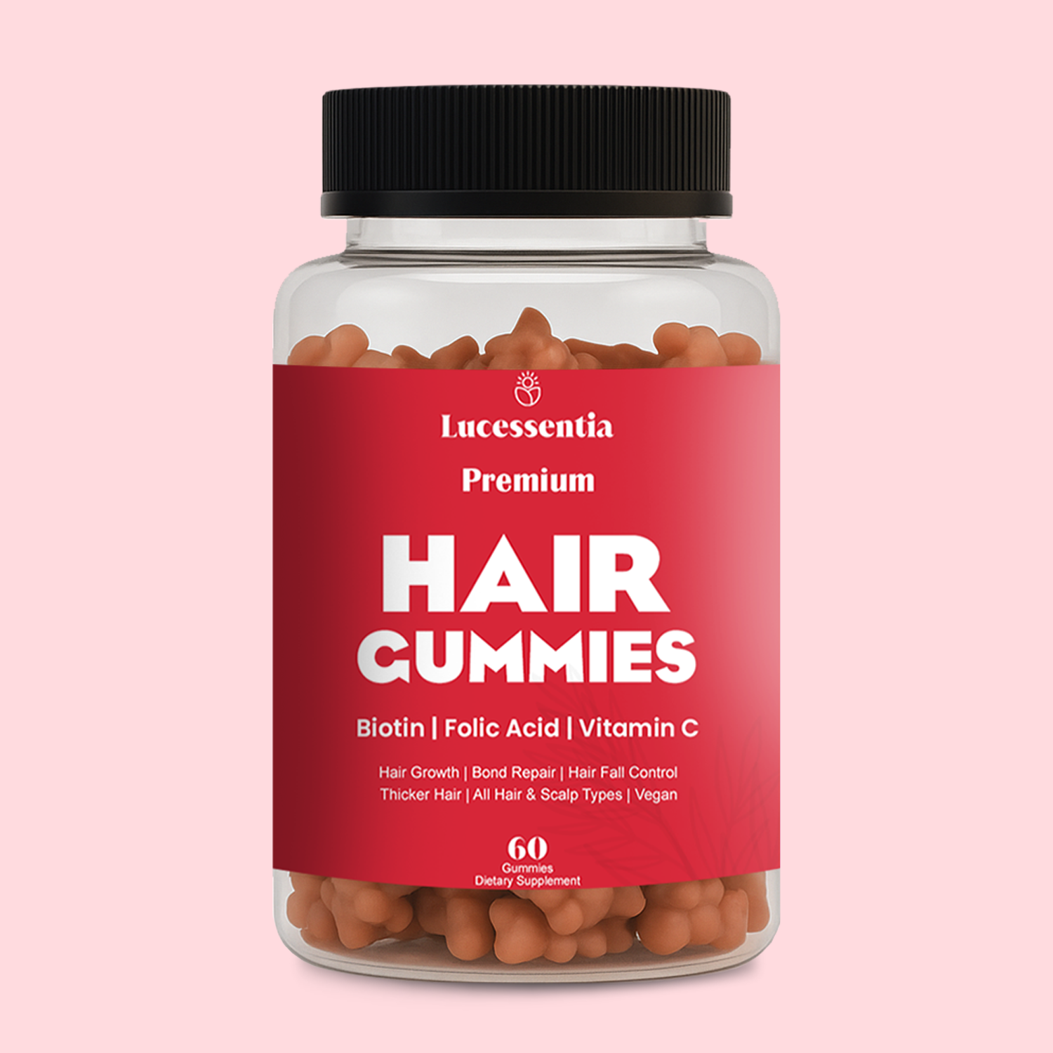 Hair Growth Gummies for Men & Women