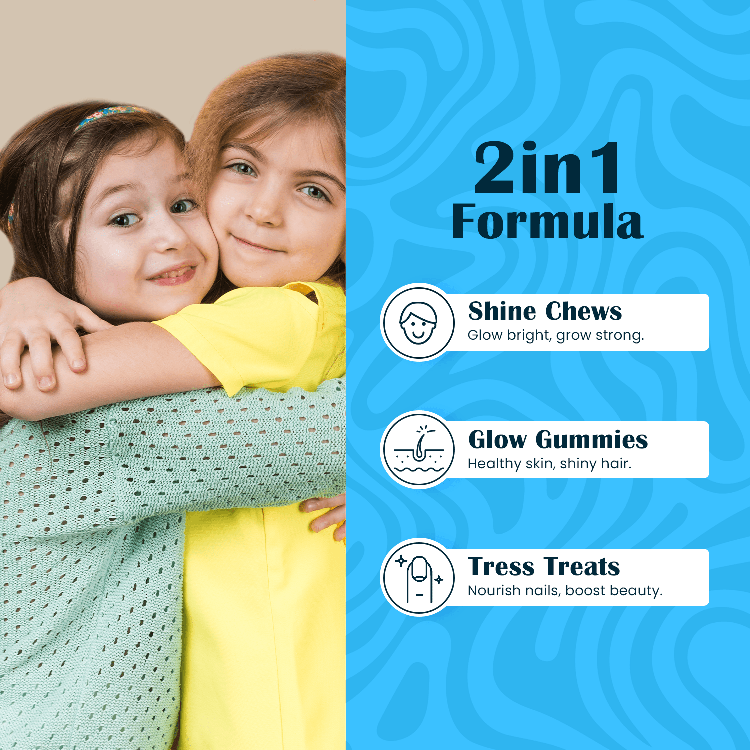 Hair, Skin & Nail Gummies for Kids