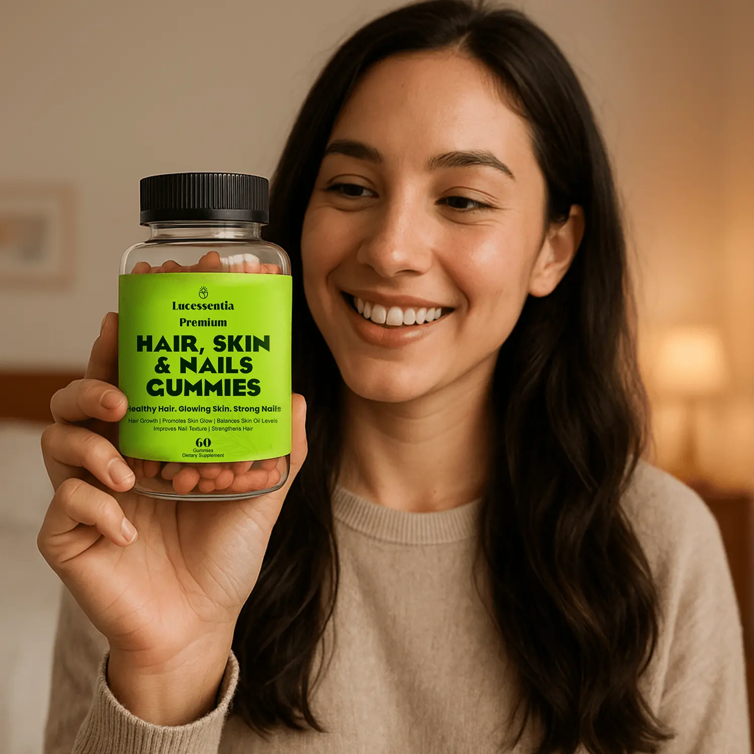 Hair, Skin & Nail Gummies [3 in 1 Gummies]